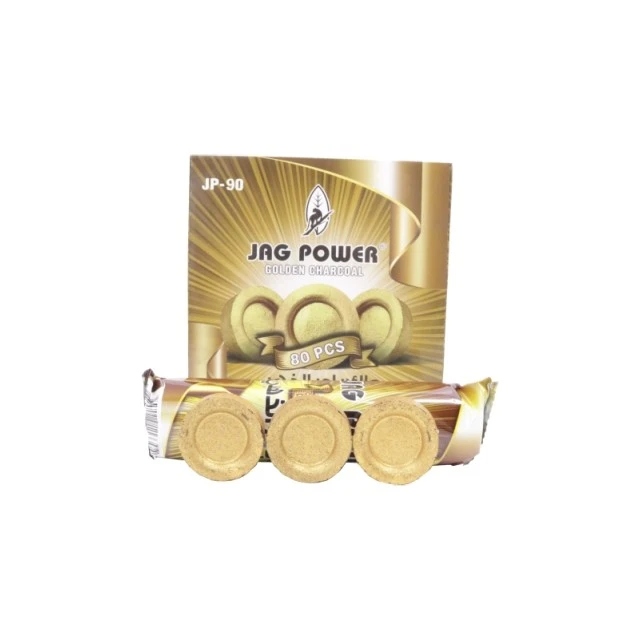 OEM Package Golden Instant Light Hookah Charcoal